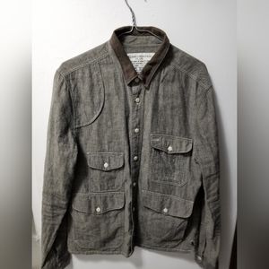 All saints button down shirt.